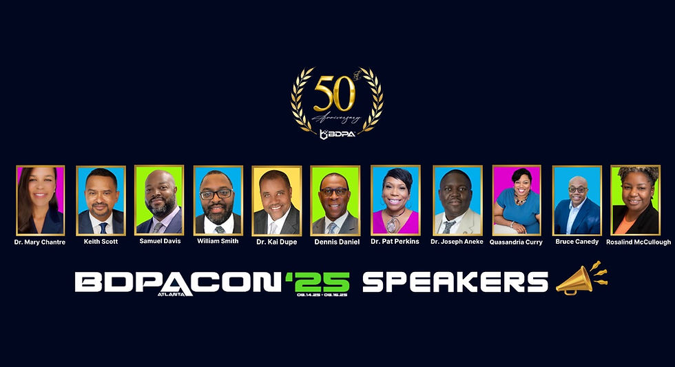 Speakers at bdpacon25