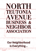 2024 logo for north teutonia avenue business & neighbor association