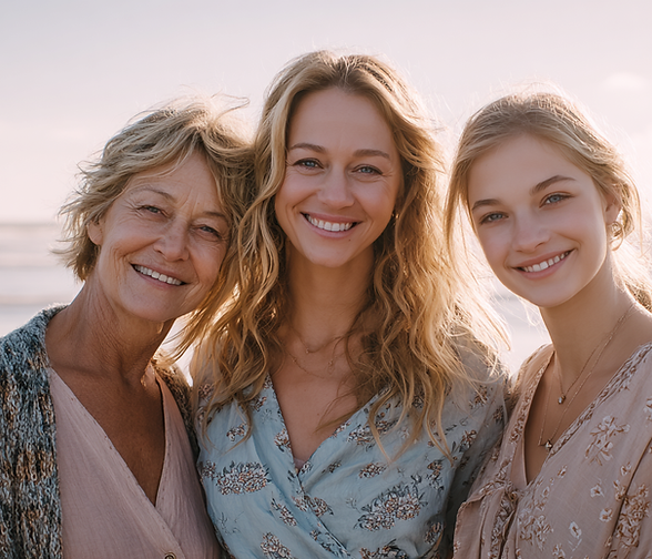 ventusplumae_A_photograph_of_three_women_on_a_beach_a_beautif_4da4f483-ca4c-4191-80ab-3df4