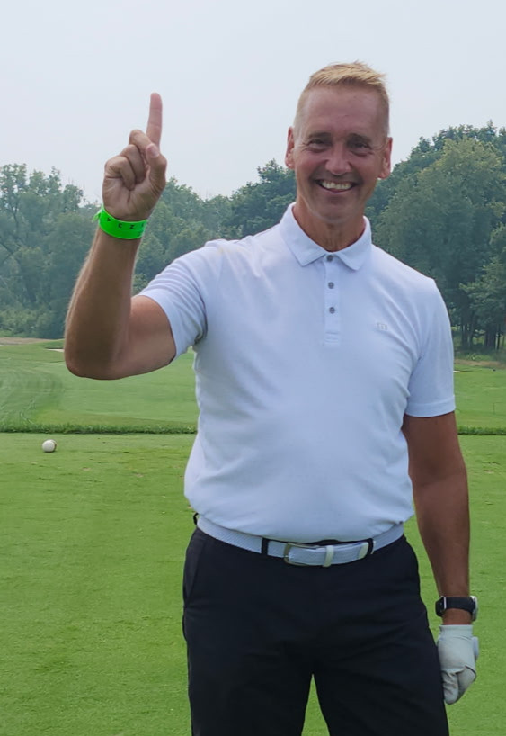 Marty Vogel had a hole in one.