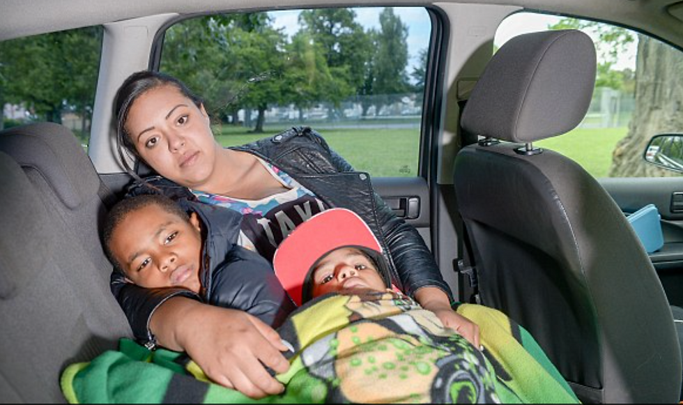 A car is not a home.