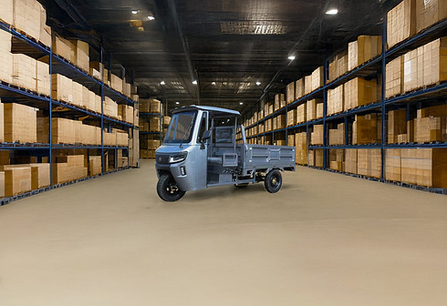 Electric Three-Wheeler Pick Up
