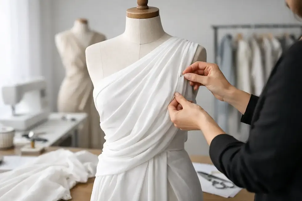 Drape Dress Tutorial for Fashion Designers