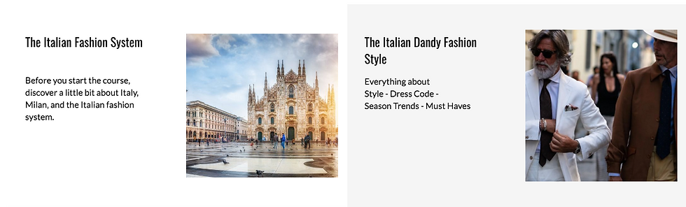 Men Fashion Styling Course