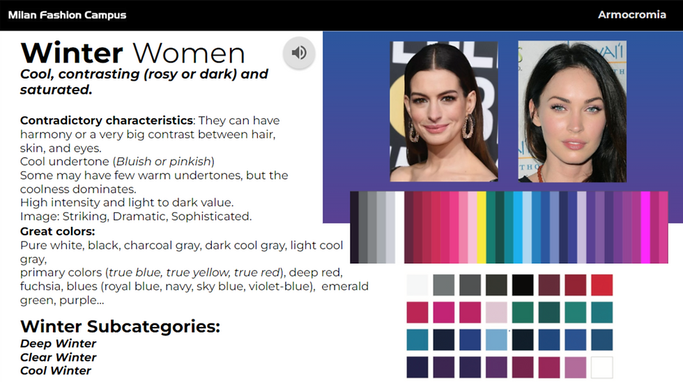 サムネイル： Color Analysis Armocromia Guide