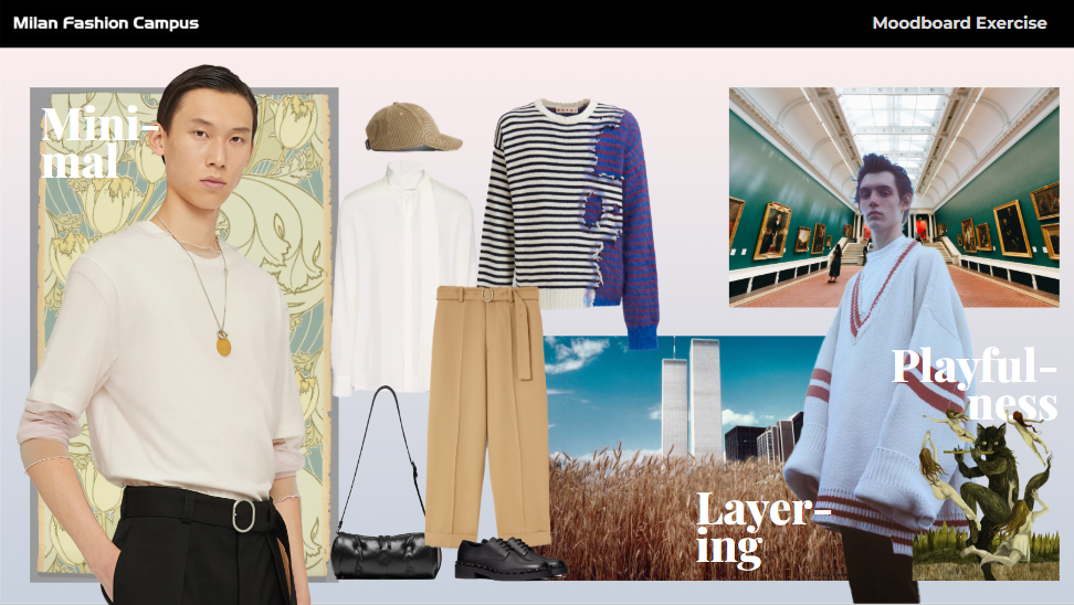 menswear design course Italy