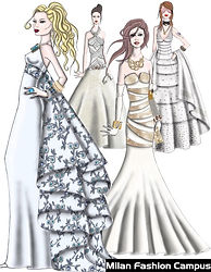 vestiti da sposa disegno