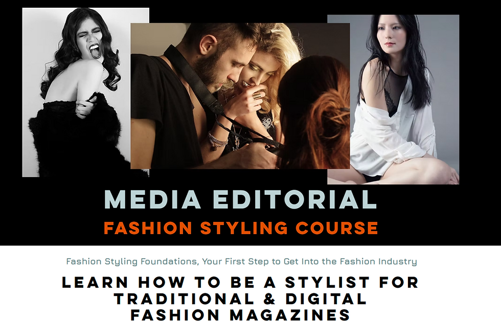 Editorial Fashion Styling Course