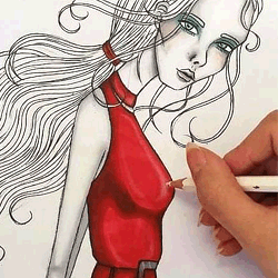 women fashion design 250.gif
