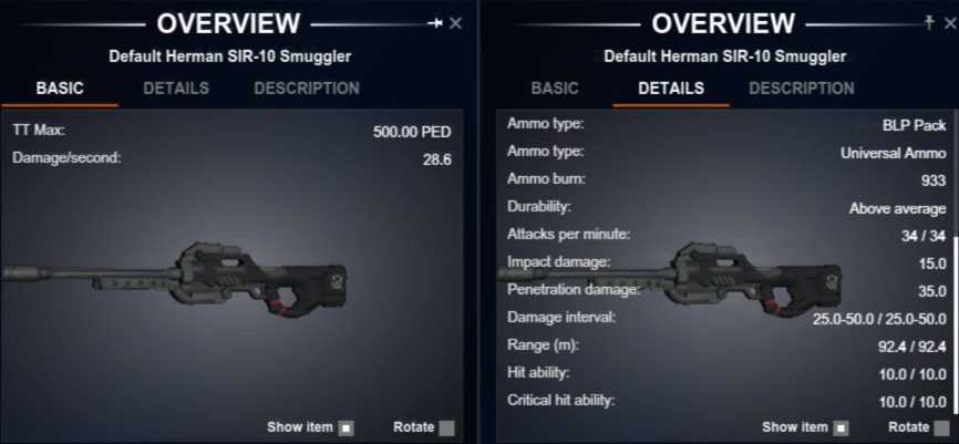 Herman SIR-10 Smuggler