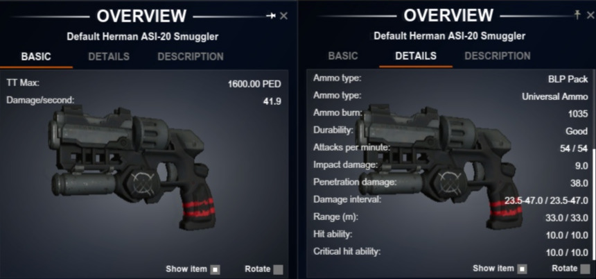 Herman ASI-20 Smuggler