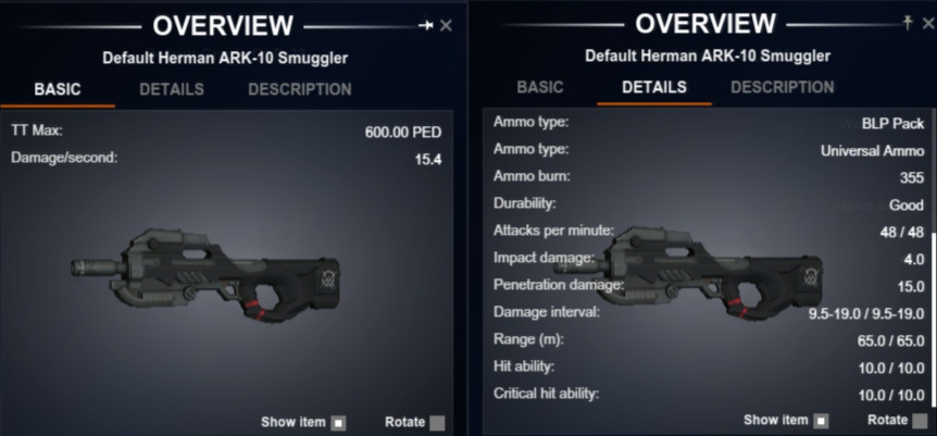 Herman ARK-10 Smuggler