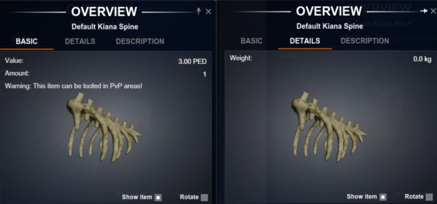 Kiana Spine