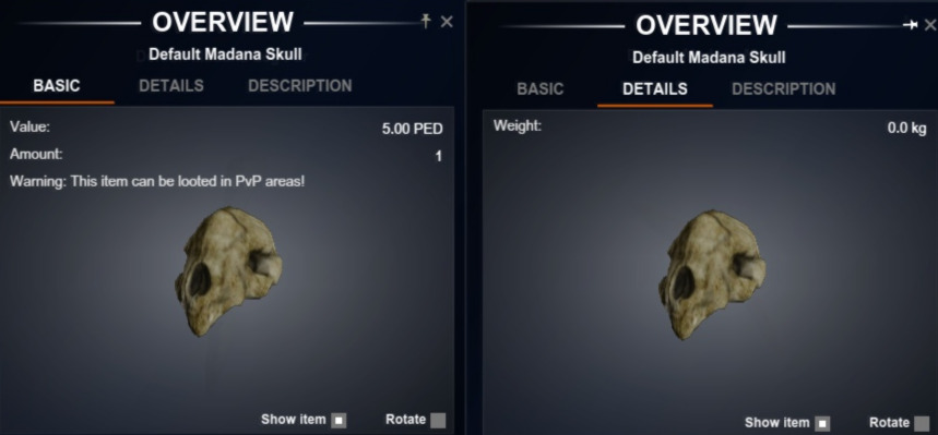 Madana Skull