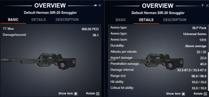Herman SIR-20 Smuggler