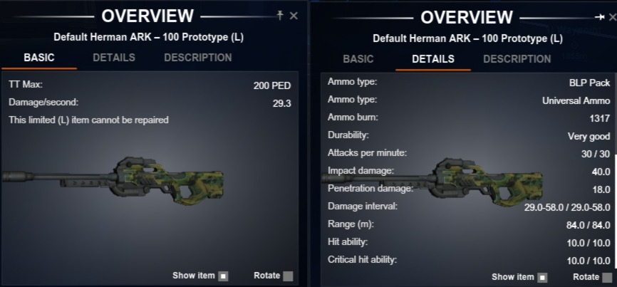 Herman ARK-100 Prototype (L)