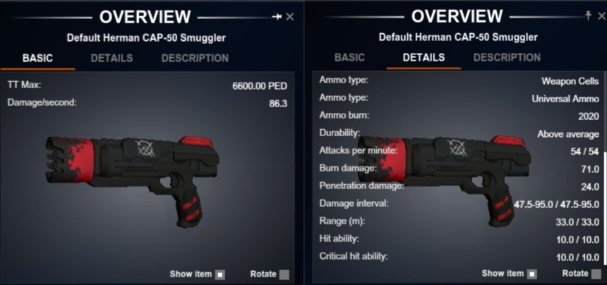 Herman CAP-50 Smuggler