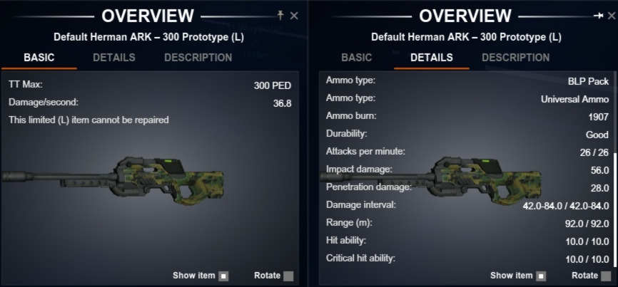 Herman ARK-300 Prototype (L)