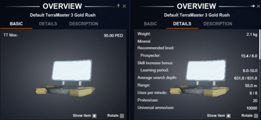 TerraMaster 3 Gold Rush