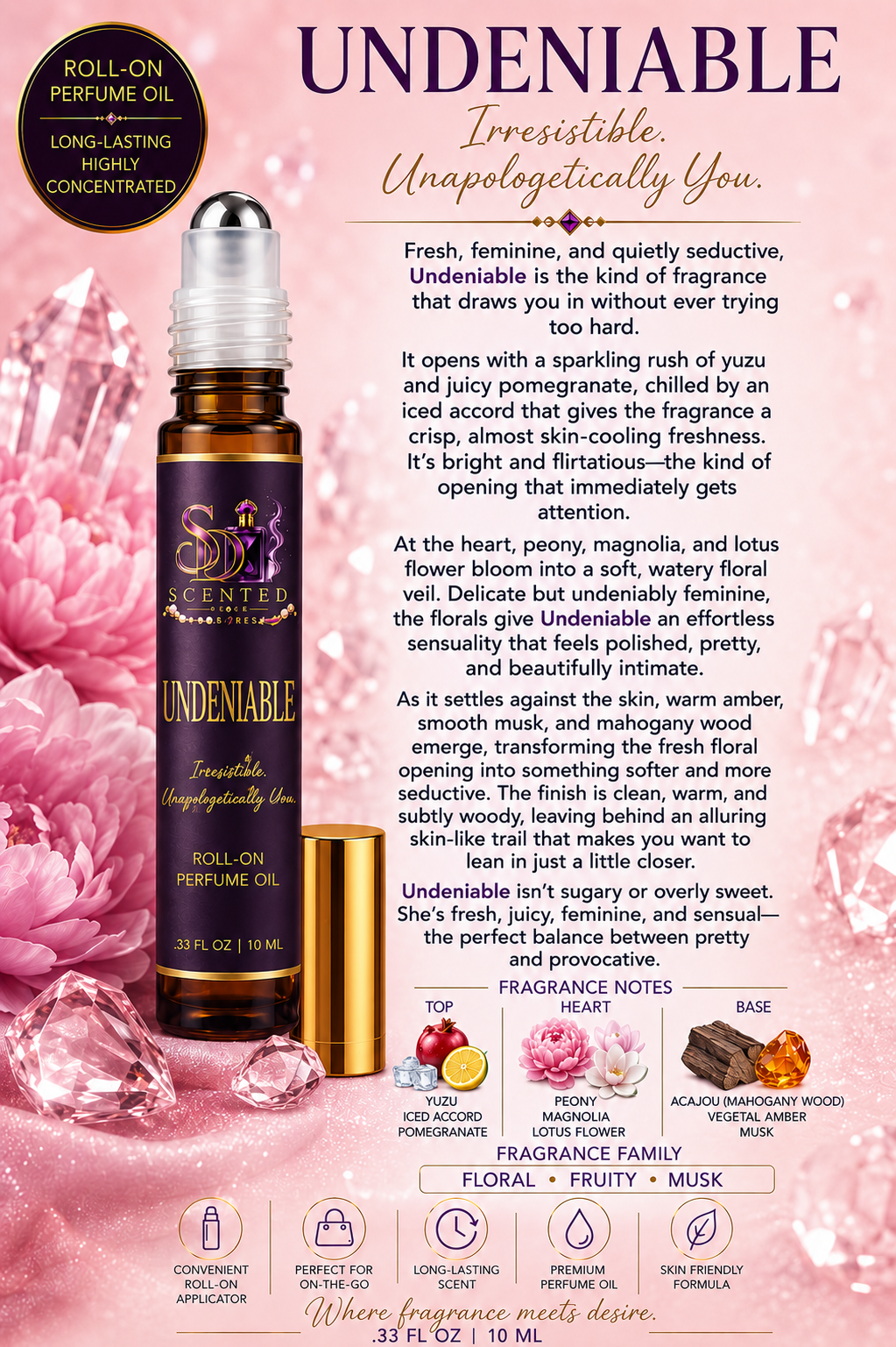 Undeniable — Women's 10 mL Roller Ball
