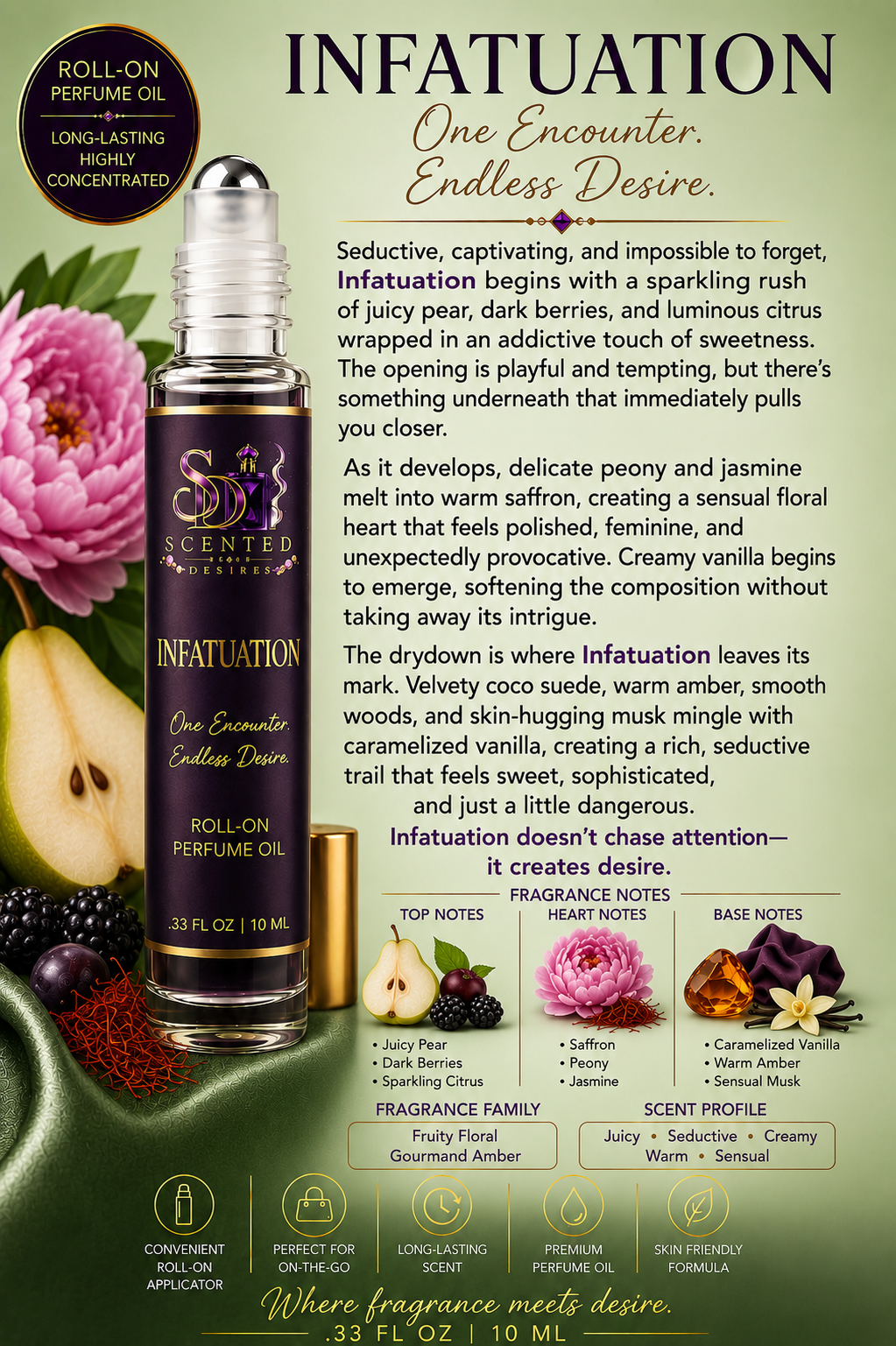 Infatuation — Women's 10 mL Roller Ball