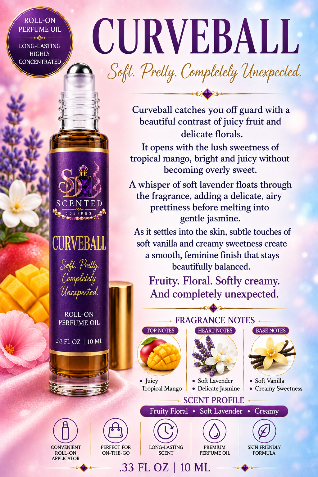 Curveball — Women's 10 mL Roller Ball