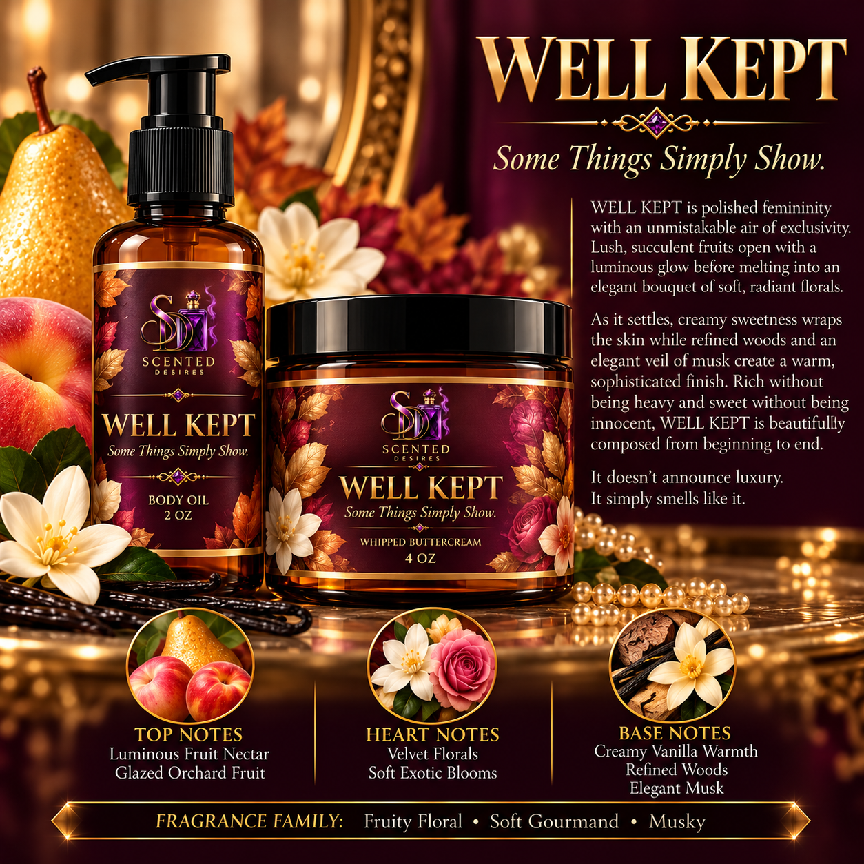 Well Kept — Women's 2-Piece Fragrance Set