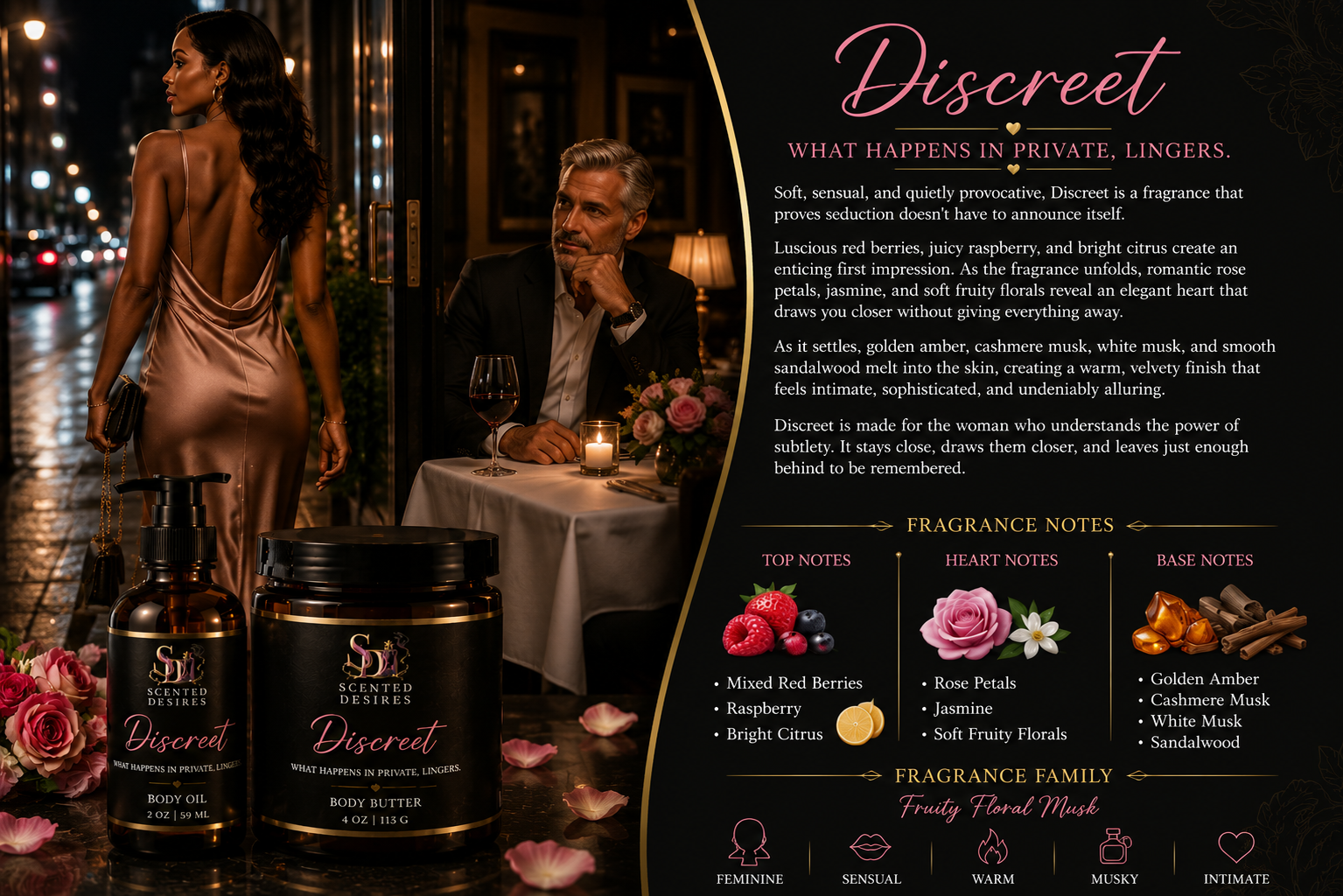 Discreet — Women's 2-Piece Fragrance Set