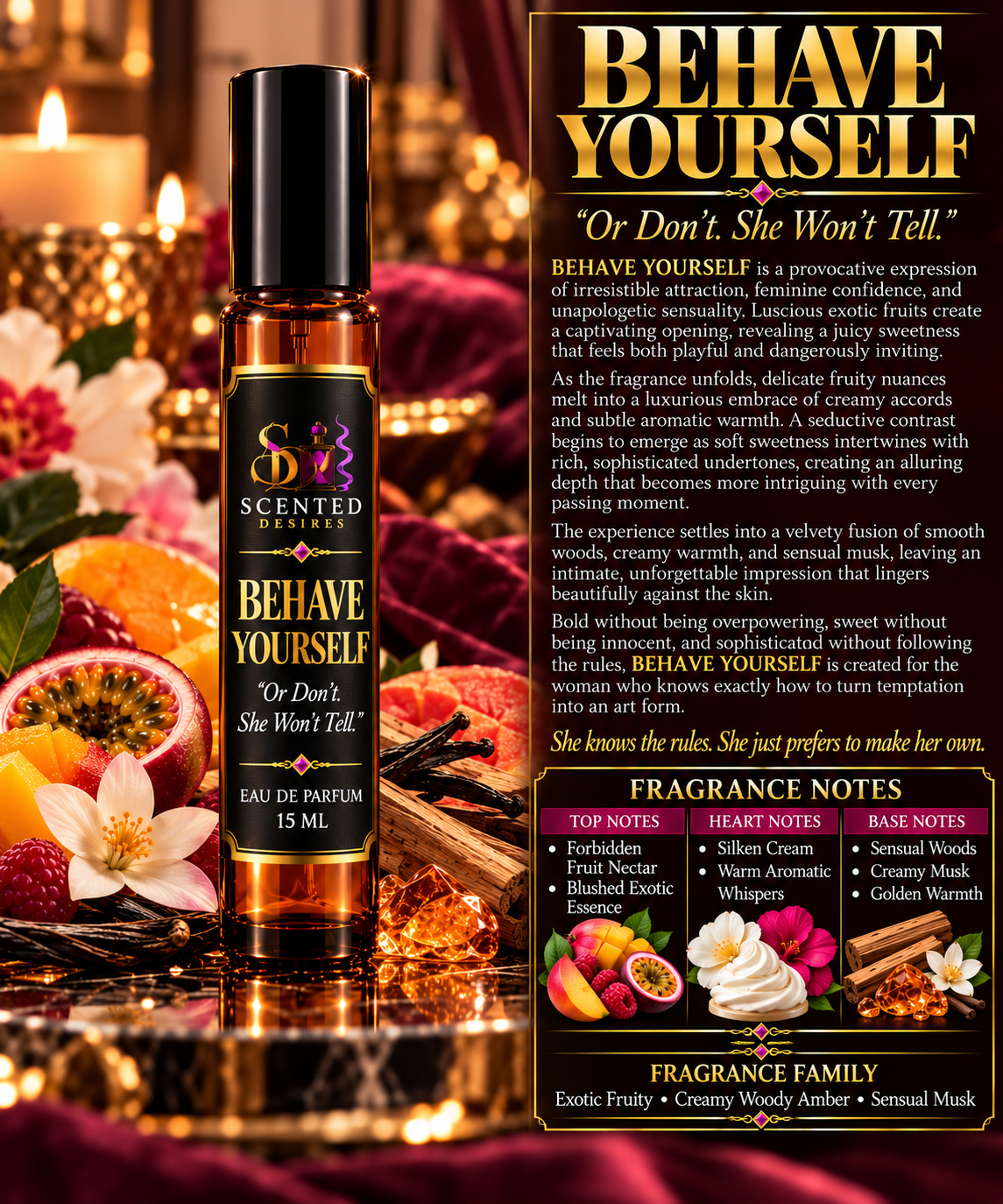 Behave Yourself — Women's 10 mL Eau de Parfum