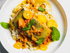 Green Curry Salmon