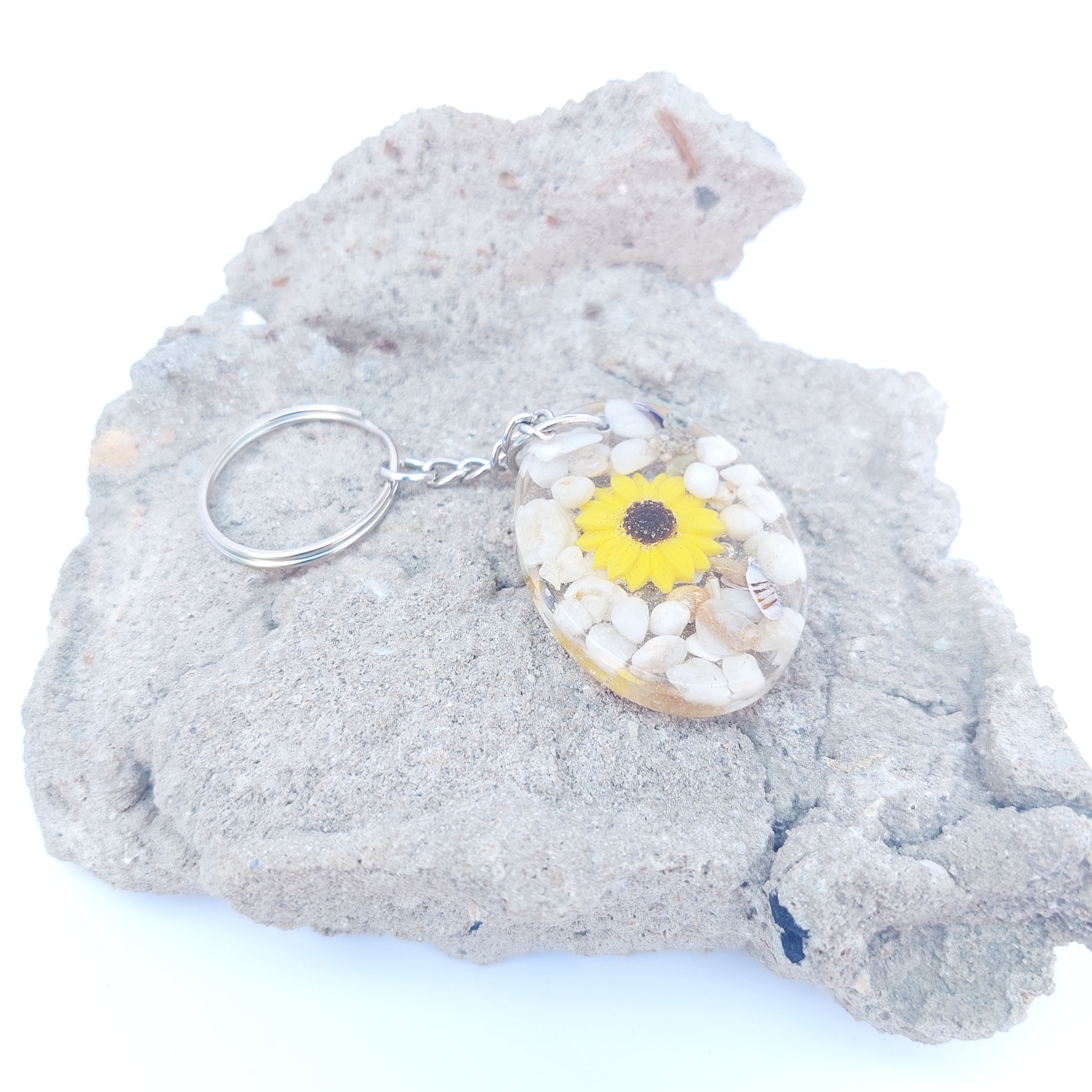 Resin Keychain (sunflower)
