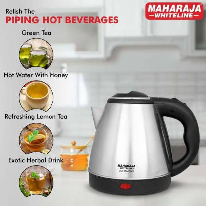Maharaja Whiteline Classic 1.5 Litre Electric Kettle( 1500W)