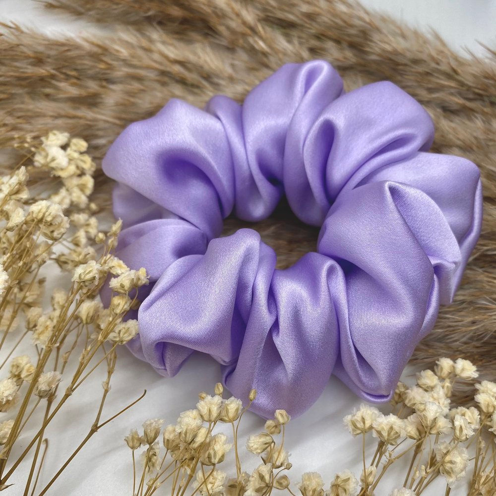 Fame Factory Lilac Hair Scrunchie