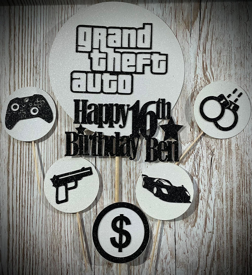 Thumbnail: Custom Cake Toppers