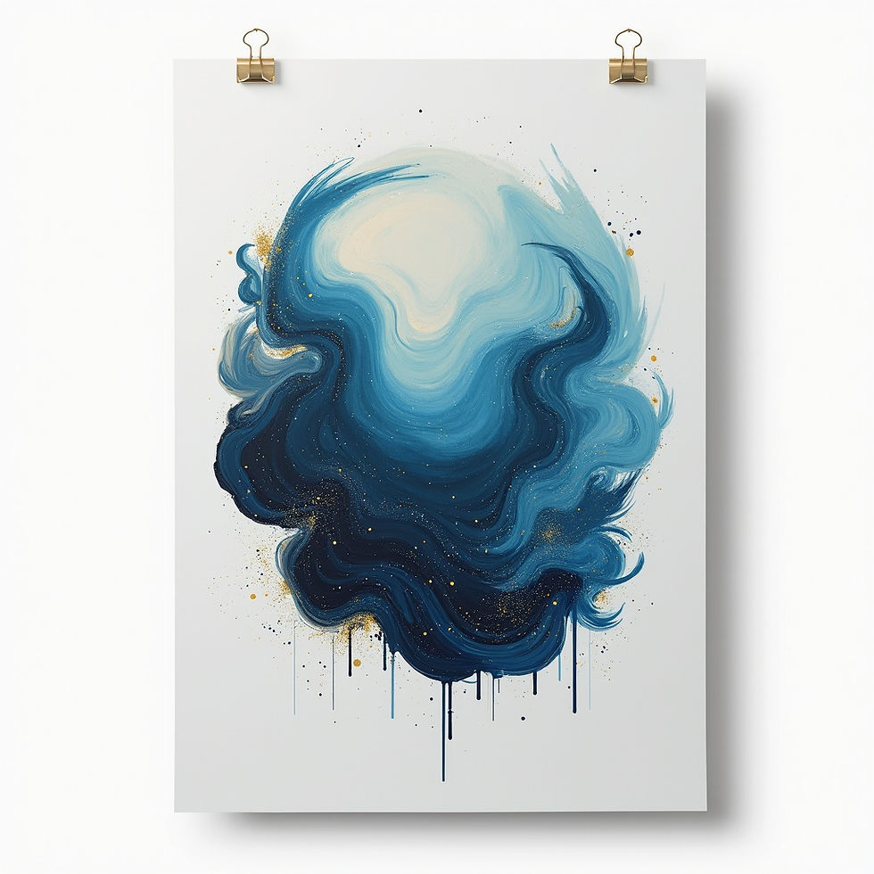 Cosmic Drift Poster