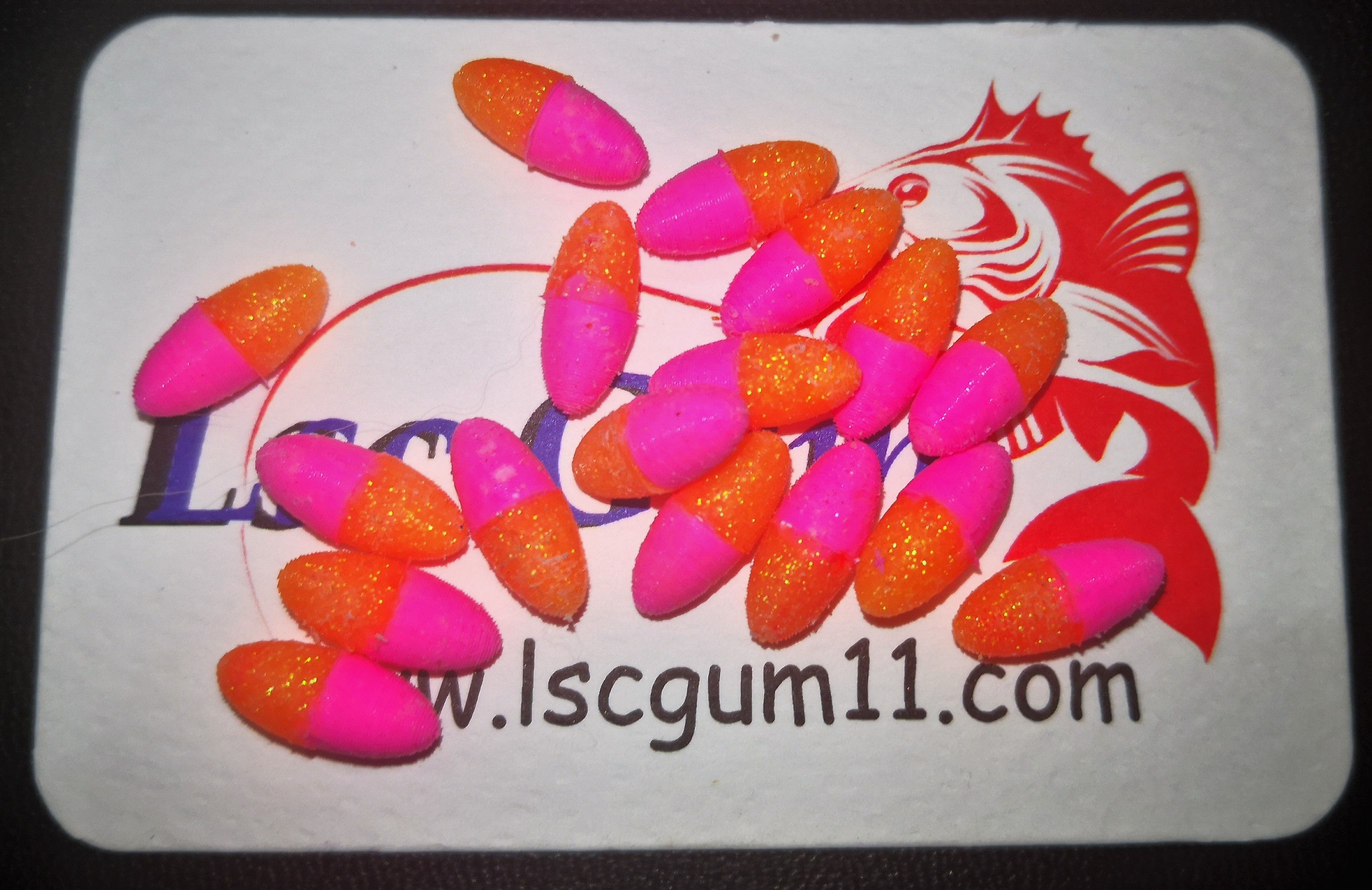 Perles ovales non flottantes phospho (OD63)