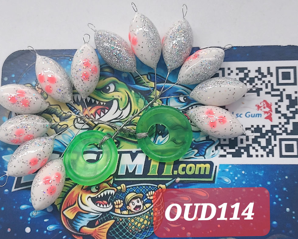 Miniature : Perles ovales flottantes autobloquantes  (OUD114)