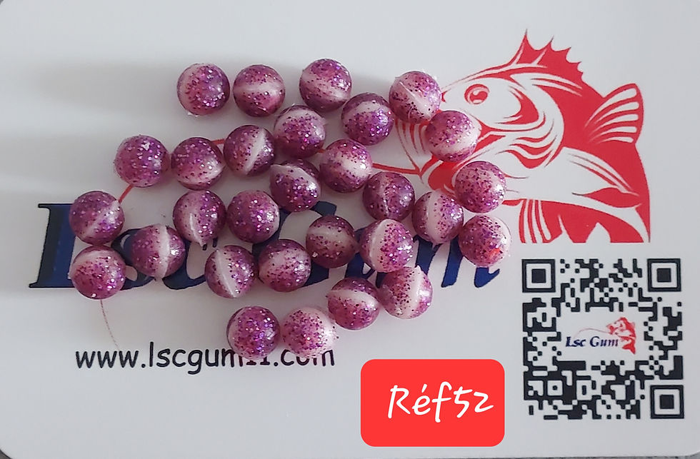 Miniatura: Cuentas redondas fosfo reutilizables ()
