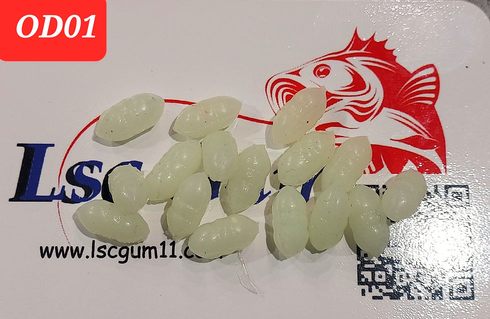 Miniature : Perles immitations larves non flottantes (OD01)