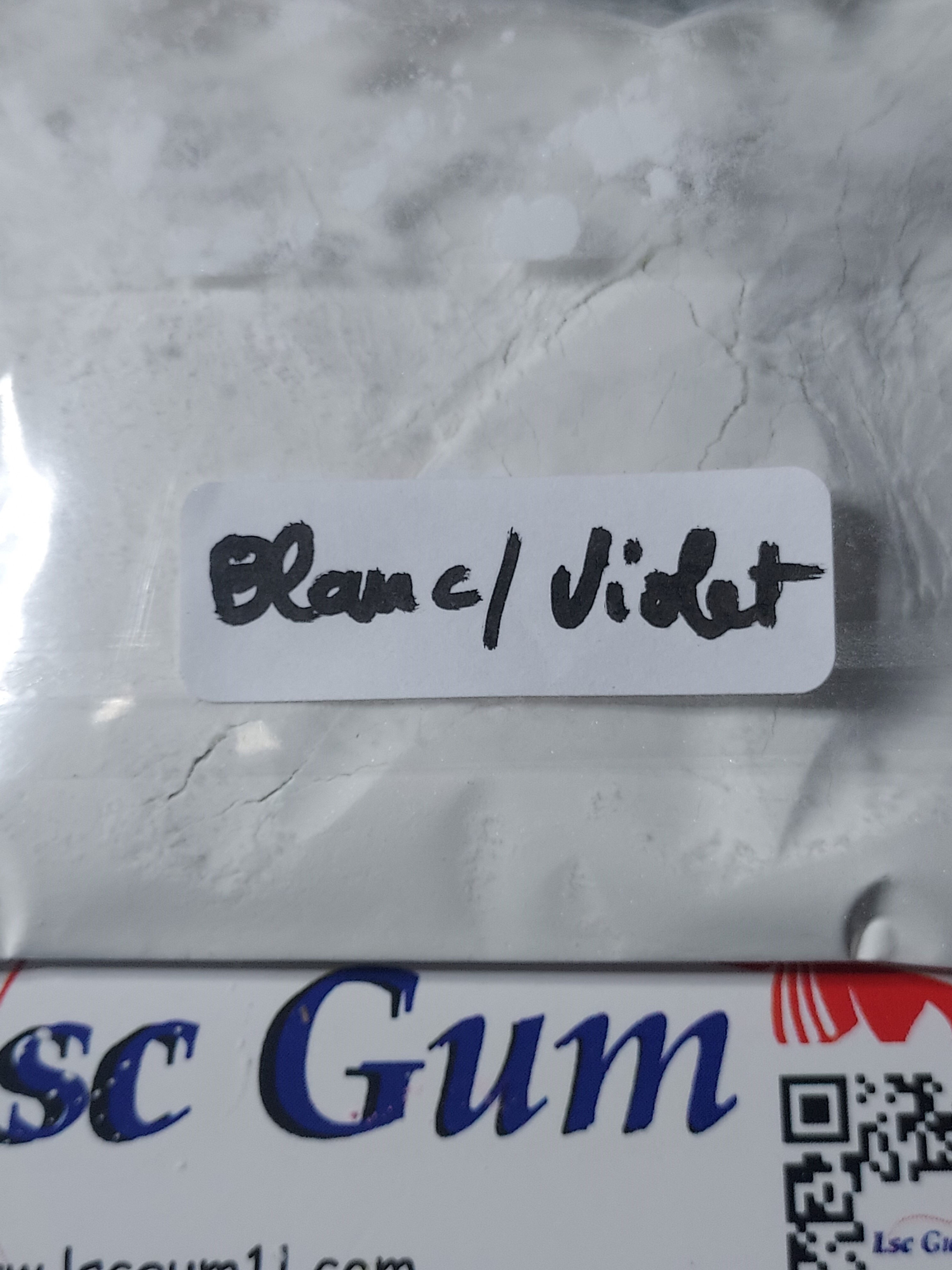 Pigment phosphorescent Blanc/violet hydro