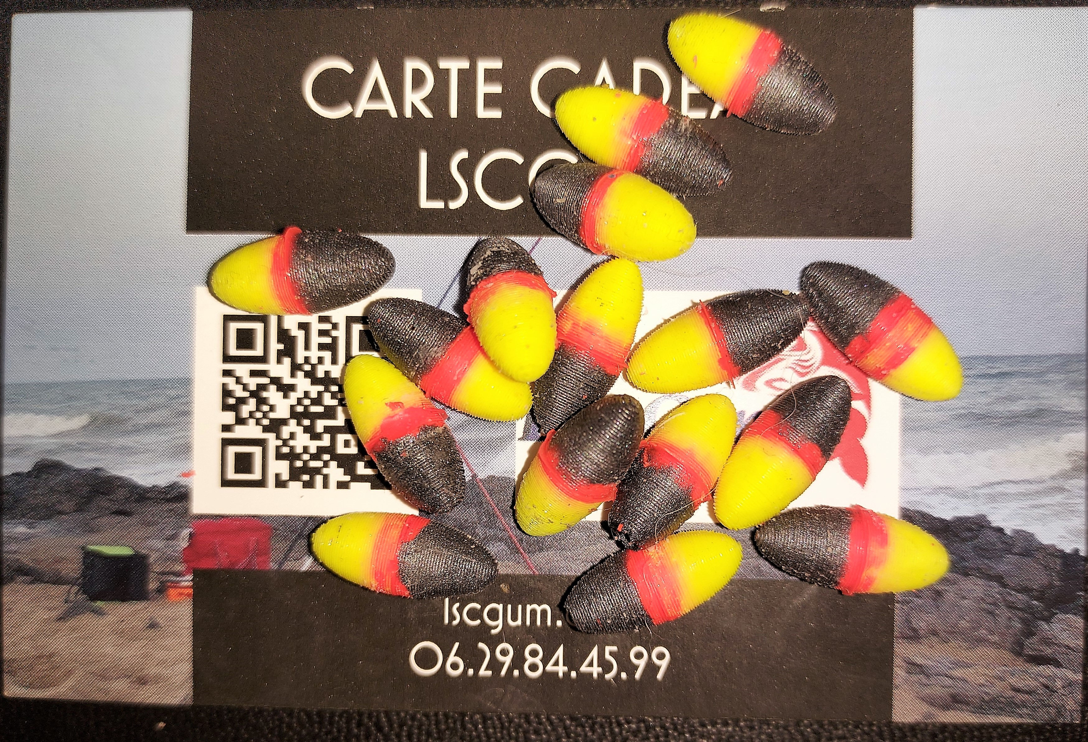 Perles ovales non flottantes (OD62)