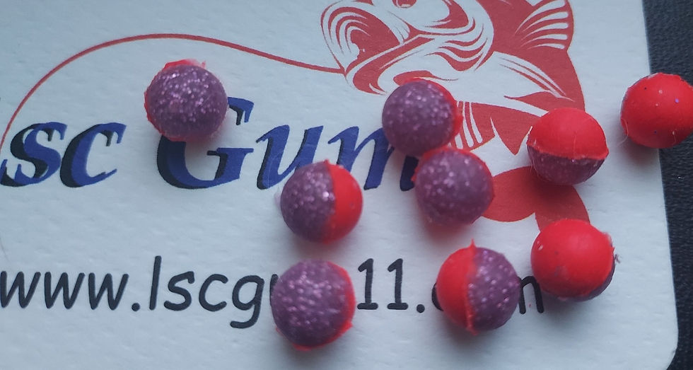 Miniature : Perles rondes  bicolores réutilisables (Réf23)