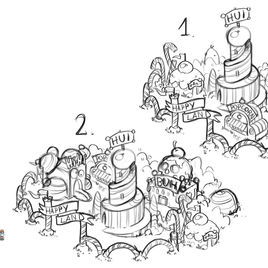 candyland adventures- concept sketch