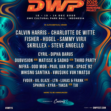 Djakarta Warehouse Project Unveils Phase Two Lineup for DWP 2025 in Bali
