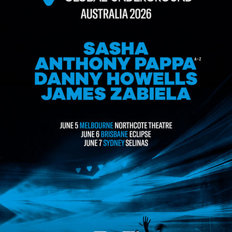 Global Underground announces Australia Tour in June ft Sasha, Danny Howells, James Zabiela, & Anthony Pappa