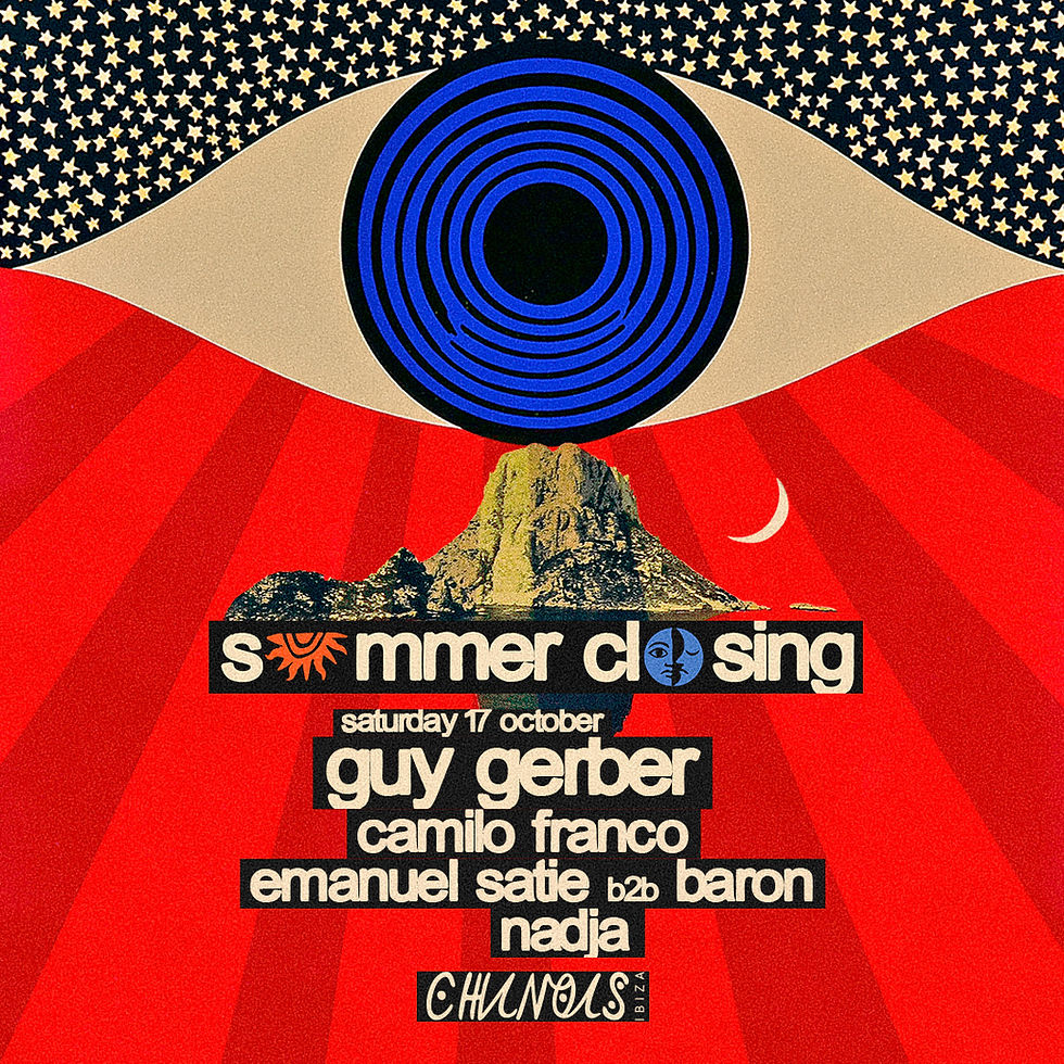 Guy Gerber takes Ibiza from Day to Night, headlining Beachouse & Chinois Summer Closings
on Saturday 17th October