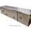 Thumbnail: L2000 X H500 X D500 Mirrored Stainless Three Door Toolbox, Trailer Side Locker