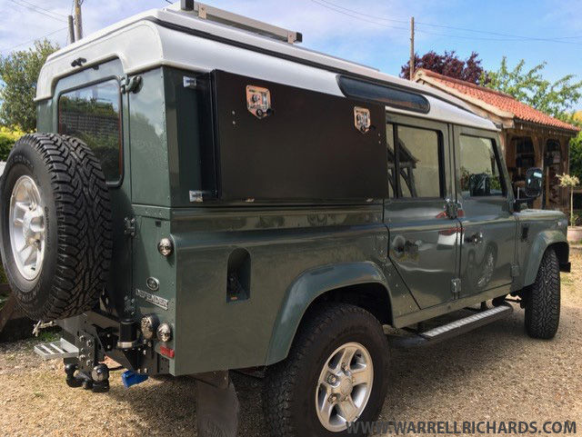 Thumbnail: L1060 X H480 X D120 Plain Aluminium Toolbox - Landrover side locker