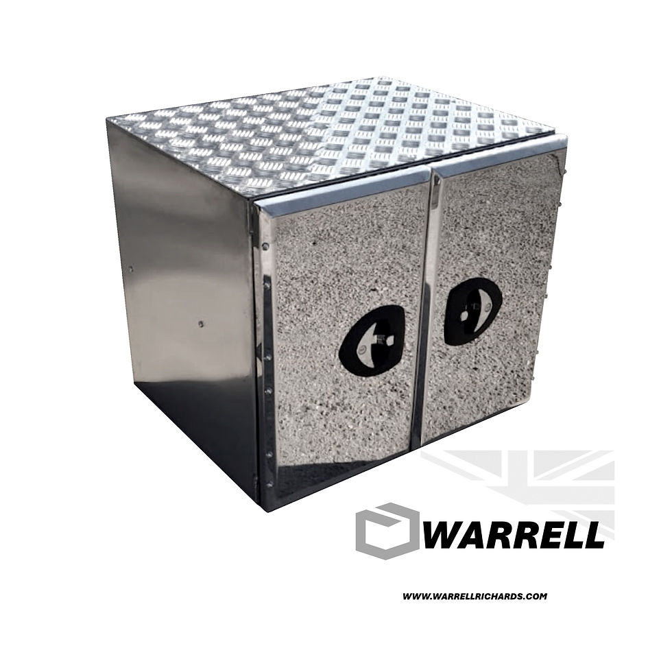 Miniaturbild: L700 & L900 x H600 x D600 DAF XG+ Mirror Stainless Double Door Locker +Shelf