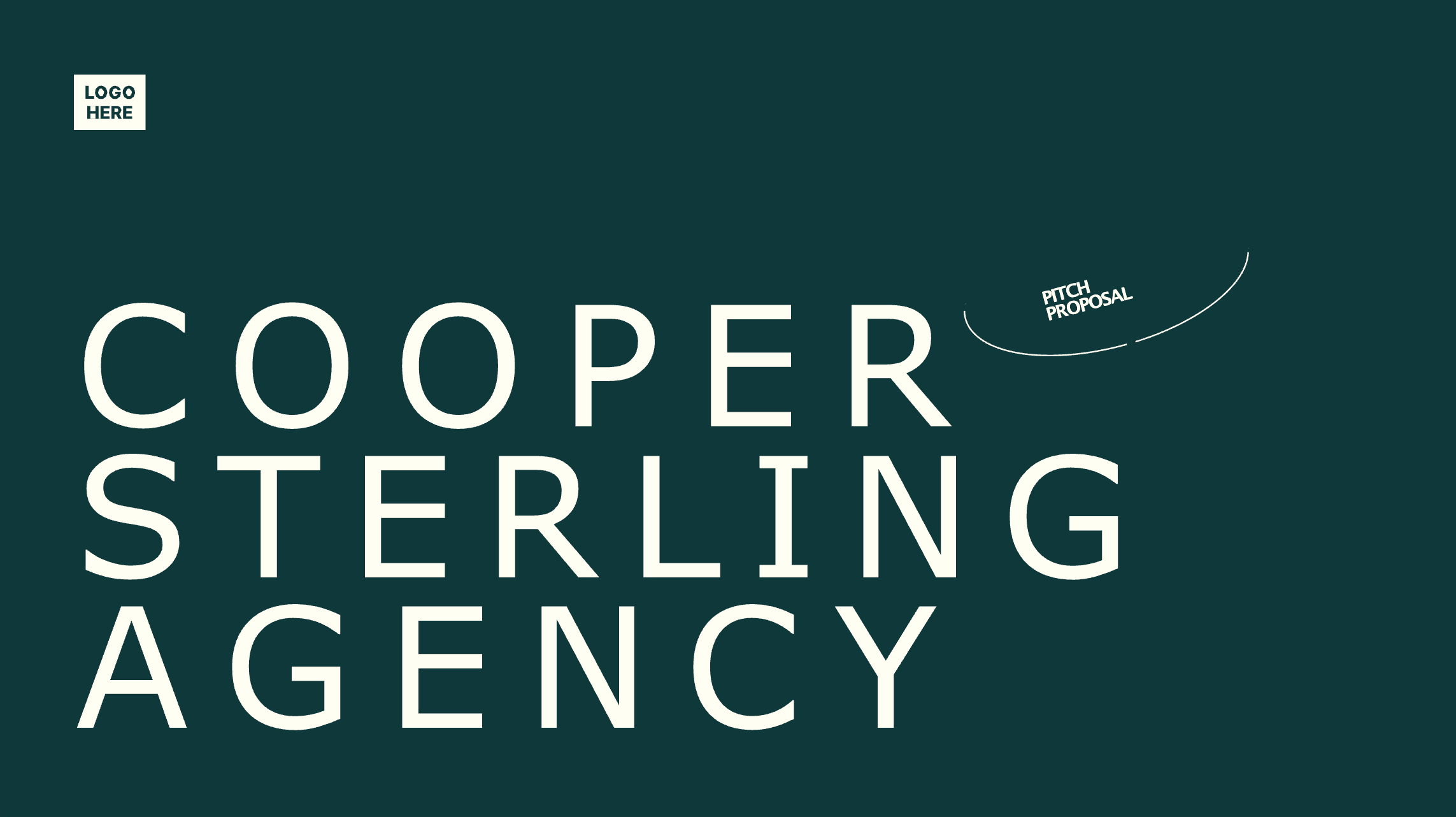 Dark Green Pitch proposal